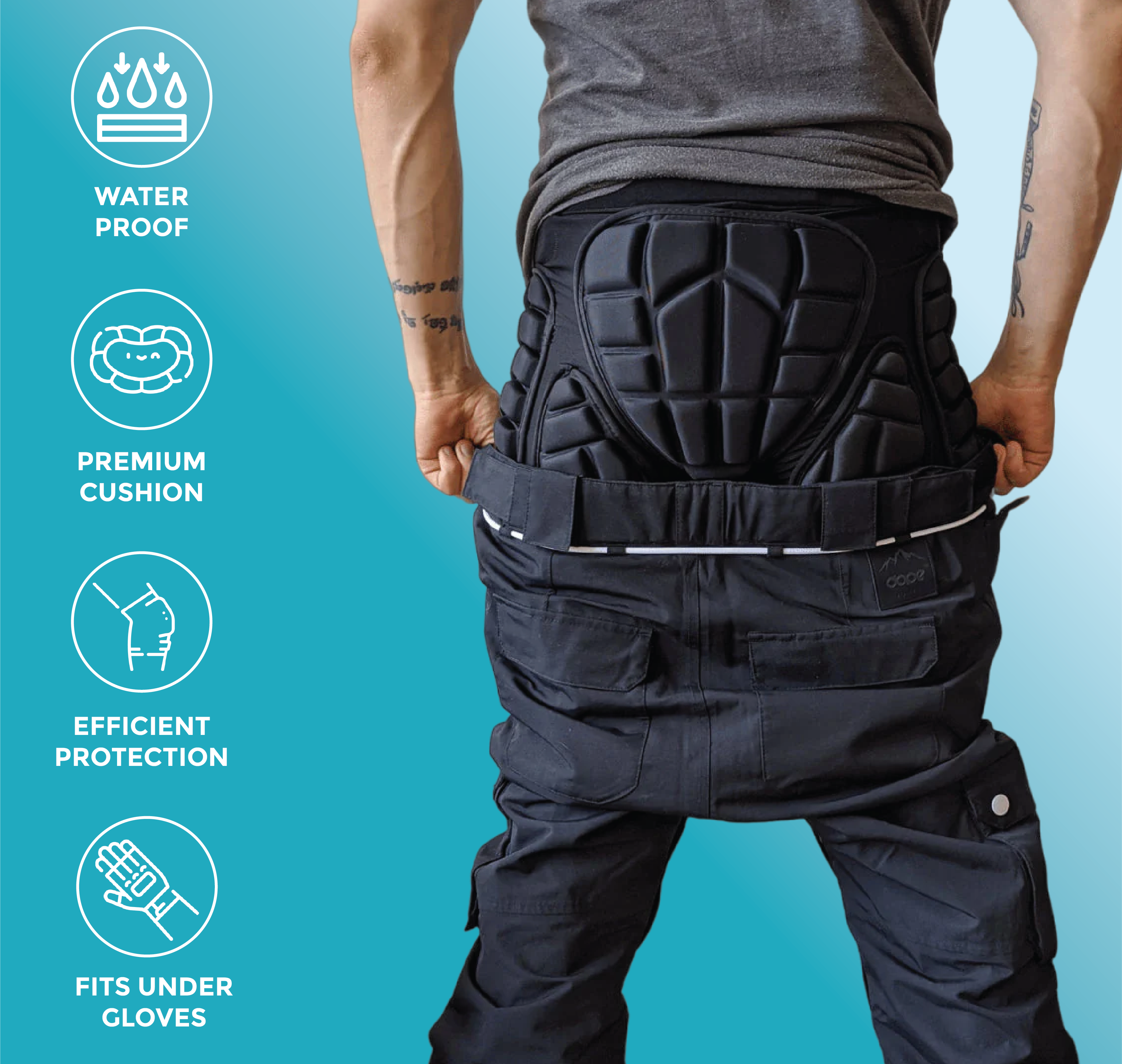 Snowboarding Vollschutz-Paket