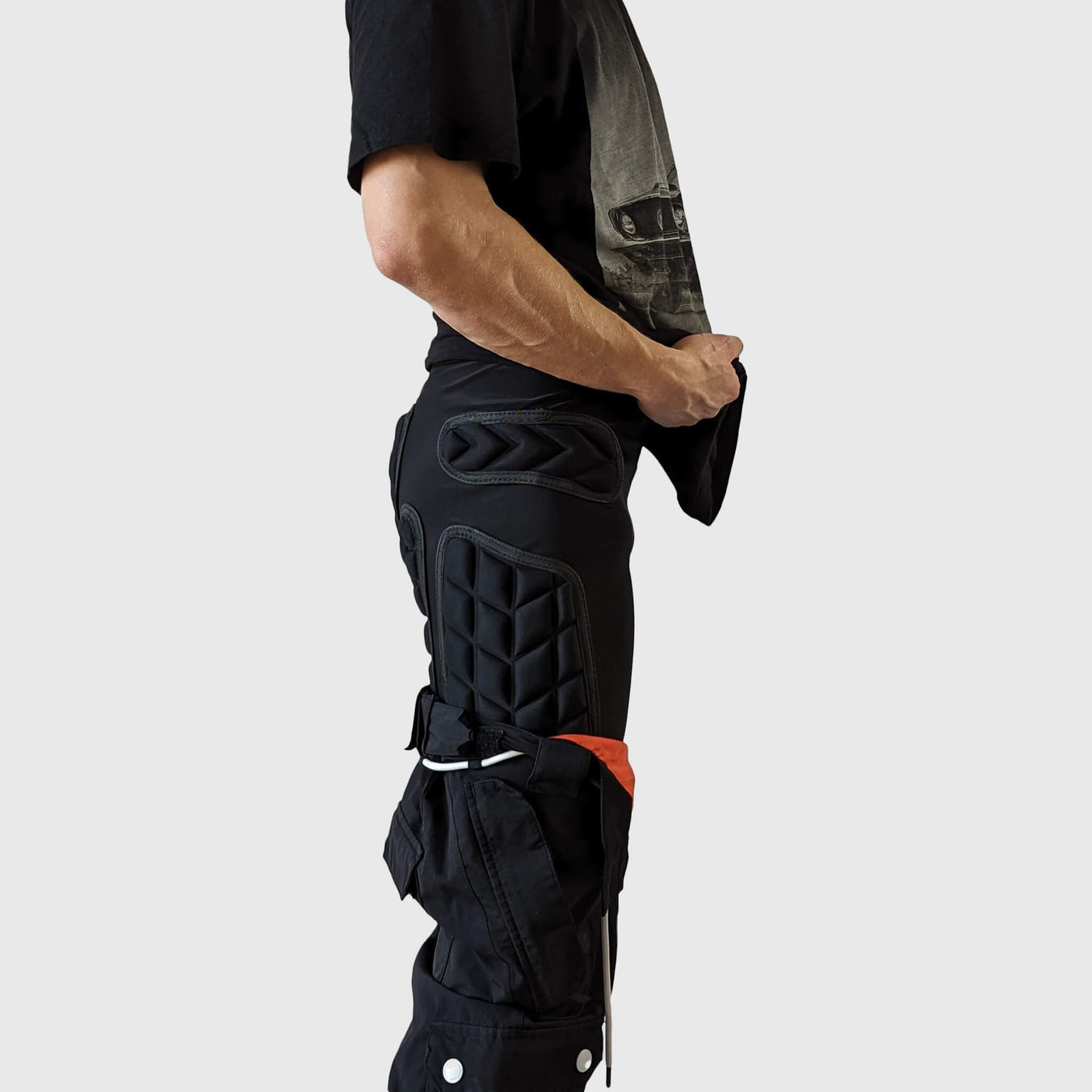 Rippl Black Ice Impact Shorts side shot